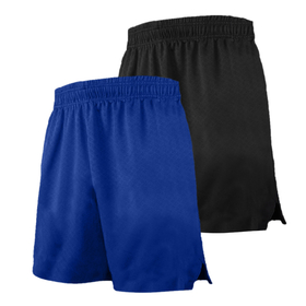 TOPTIE Multi-Sport Athletic Big Boys 2-Pack Basketball Shorts, 7 Inches Pocket Running Shorts