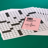 S&S Worldwide Giant Crossword Puzzles Set 4