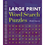 Sterling Large Print Word Search Puzzle Book, Price/each