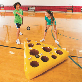 S&S Worldwide Inflatable Mouse and Cheese Toss Game