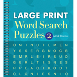 Sterling Large Print Word Search Puzzle Book Vol. 2