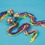 S&S Worldwide Ribbon Balls with Beads, Price/Set of 3