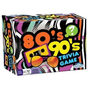 Outset Media 80s and 90s Trivia Card Game