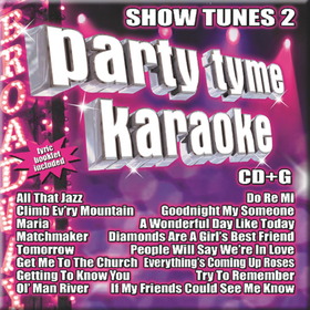 Party Time Party Tyme Karaoke CD+G Show Tunes 2