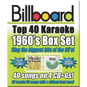 Party Time Party Tyme Karaoke CD+G Billboards 60's Box Set