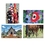 Thera-Jigsaw Foam Puzzles Set: Temple, Horses, Military, and Poppy, Price/Set of 4