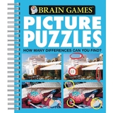 Brain Games Picture Puzzles Book How Many Differences