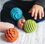 Fat Brain Toy Sensory Rollers Silicone Ball Set (Set of 3)