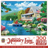 Masterpieces® Lakeside Memories EZ Grip 300 Piece Puzzle