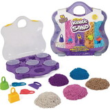 Spin Master Kinetic Sand Variety Play and Storage Pack
