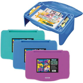 Bazic Products Deluxe Folding Lap Tray with Storage