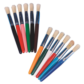 S&S Worldwide Stubby Paint Brush Pack