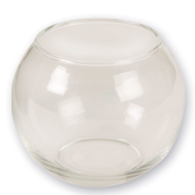 S&S Worldwide Open Glass Container