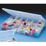 S&S Worldwide Plastic Storage Box - 18 Sections