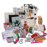 S&S Worldwide Express YourSELF! - 7 Therapeutic Art Activities for 24 Kids