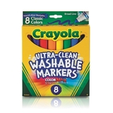 Crayola Washable Markers (box of 8)