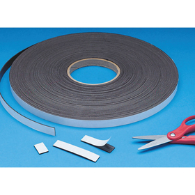 S&S Worldwide 100' Roll Magnetic Strip with Adhesive