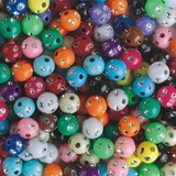 S&S Worldwide Shining Dot Beads 1/2 lb Bag