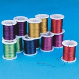 S&S Worldwide Metallic Colored Craft Wire