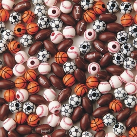 S&S Worldwide Sport Bead Assortment