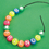 S&S Worldwide Neon Alpha Beads  1/2-lb Bag, Price/Bag