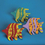 S&S Worldwide Tropical Fish Wood Magnet Craft Kit, Price/12 /Pack