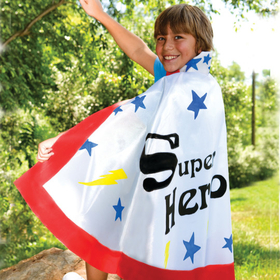 Color-Me Super Hero Capes, 30"L