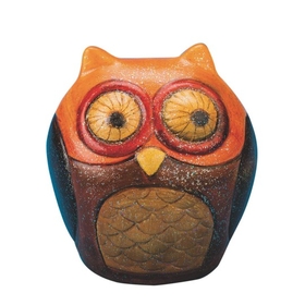 Color-Me Ceramic Bisque Owl Banks