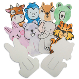 Color-Me Animal Clip Bookmarks
