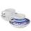Color-Me Glazed Ceramic Cup and Saucer Sets, Price/12 /Pack