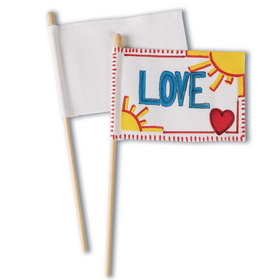 Color-Me&#153; Mini Flags (Pack of 48)