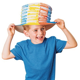 Color-Me&#153; Pop-Up Paper Hat (Pack of 24)