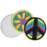 Color-Me™ Iron-On Round Patches (Pack of 48)