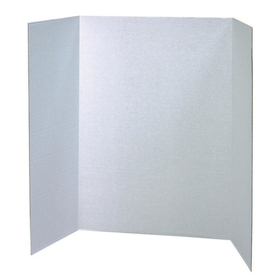 Pacon White Double Walled Presentation Board, 48" x 36"
