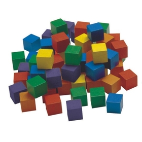 Learning Advantage 1" Wooden Cubes