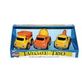 SMALL WORLD TOYS Tailgate Trio Toy Construction Vehicle Set (Set of 3)