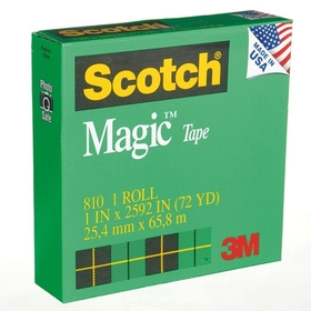 Scotch Magic Tape 810, 1"