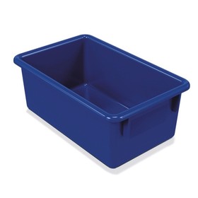 Jonti-Craft Blue Cubbie Storage Tote Tray, 8-5/8"W x 13-1/2"D x 5-1/4"H