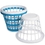 S&S Worldwide Sterilite Round Plastic One-Bushel Capacity Laundry Basket, Price/Pack of 6