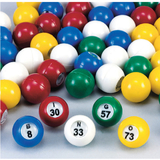 S&S Worldwide Plastic Bingo Balls