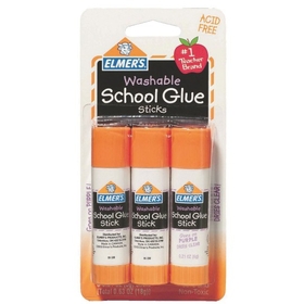 Elmer's Washable School Purple Glue Sticks