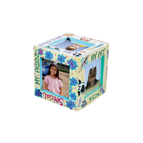 S&S Worldwide 3-D Cube Frame Craft Kit