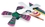 S&S Worldwide Color n' Throw Boomerang Craft Kit, Price/24 /Pack