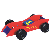 S&S Worldwide Rubber Band Race Cars Craft Kit
