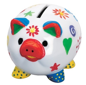 S&S Worldwide Piggy Banks Craft Kit