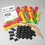 Pepperell Assorted Neon Parachute Cord Bracelet Craft Kit, Price/24 /Pack