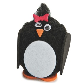 S&S Worldwide Pom Pom Penguins Craft Kit