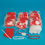 S&S Worldwide Stitched Heart Ornament Craft Kit, Price/12 /Pack