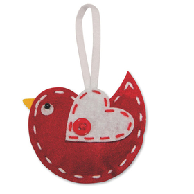 S&S Worldwide Stitched Bird Ornament Craft Kit