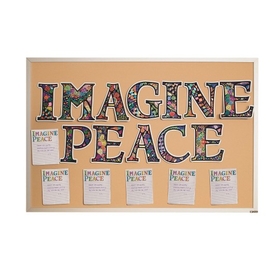 Educraft Imagine Peace Collaborative Velvet Craft Kit